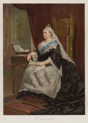 La Reine en 1887